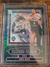 2025 Donruss WNBA Angel Reese Franchise Features Green Fireworks 315/399 #5