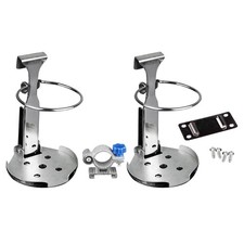 Verstellbarer Klappbarer Getränkehalter mit Schraubenhalterung, Klappbarer