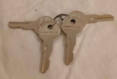 Keys - Code 104T. (2 sets= 4 keys). Hafele. NEW. Free Shipping