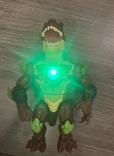 Beast Lab Toy Dino Lord Terror T-Rex Dinosaur 8" Lights & Roars Tested Working