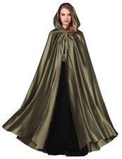 BEAUTELICATE Women's Wedding Hooded Cape Bridal Cloak Poncho Full Length