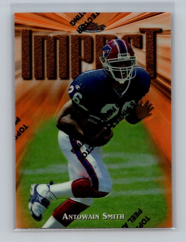 Antowain Smith 1997 Finest Refractors Rookie #242 Buffalo Bills