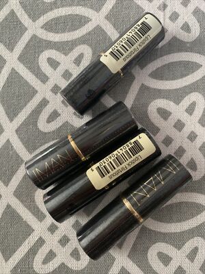 Set Of 4 IMAN LUXURY MOISTURIZING LIPSTICK 030 FLIRTATIOUS Sealed Ships Free
