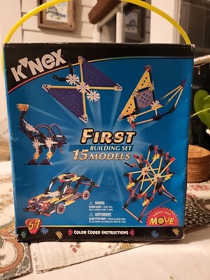 K'NEX (KNEX) 15 First Model Building Set 🎓 STEM Educational ENGINNERING 🔬 