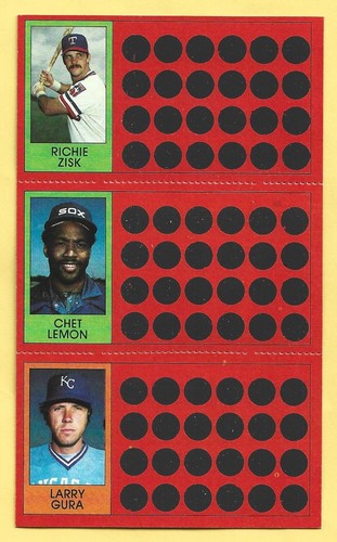 1981 Topps Scratchoffs 3 Card Panels Unscratched / You Pick The Cards - Bild 28 von 65