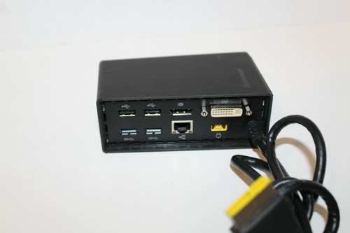 Estación de acoplamiento de acoplamiento Lenovo One Link Pro DU9033S1 pieza usada parte inferior - Imagen 6 de 12
