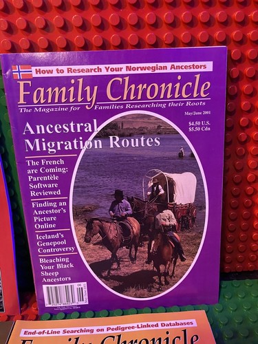 Family Chronicle Magazine 2001 Alle 6 Ausgaben Friedhof Schallplatten irische Wurzeln ++ - Bild 4 von 7