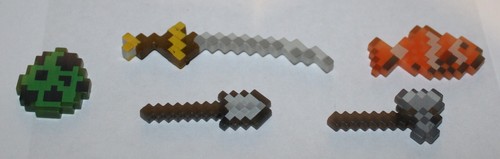 MATTEL MINECRAFT ACTION FIGURE & SCENERY BUNDLE 3 (EXCELLENT CONDITION)!!! - Picture 6 of 6