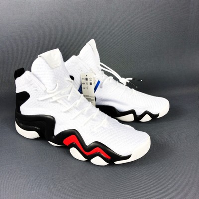 Adidas Crazy 8 ADV PrimeKnit White Black Basketball Shoes Kobe CQ0987 Men SZ 11 | eBay