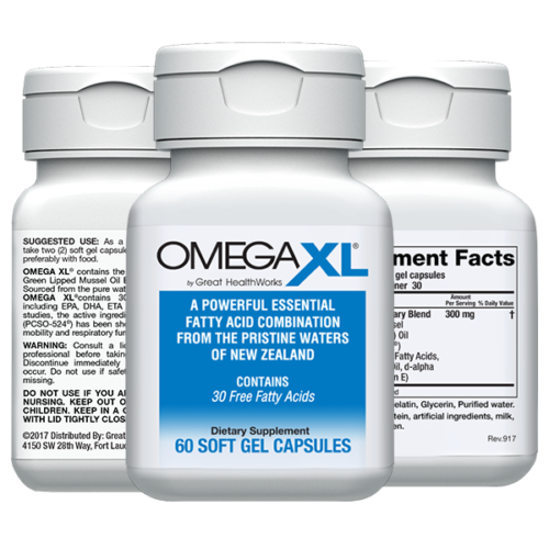 OmegaXL Fatty Acids Capsules 