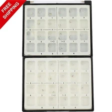 Dental Orthodontic Bracket Ceramic Metal Aesthetic Braces Roth 018 022 5-5 Clear