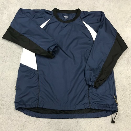 easton pullover baseball jacket