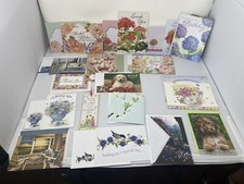 Lot of 20 greeting cards, Birthday, Thankyou, blank, book mark