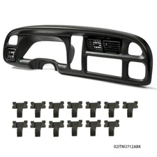 Fit For 1998-2002 Dodge Ram 1500 2500 3500 Pickup Dashboard Bezel w/ Vents
