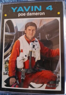 POE DAMERON 2023 Topps Star Wars Throwback Thursday TBT #43 