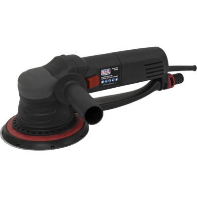 150 mm regelbarer Exzenter-Karosserieschleifer - 600 W 230 V kompakt kabelgebunden