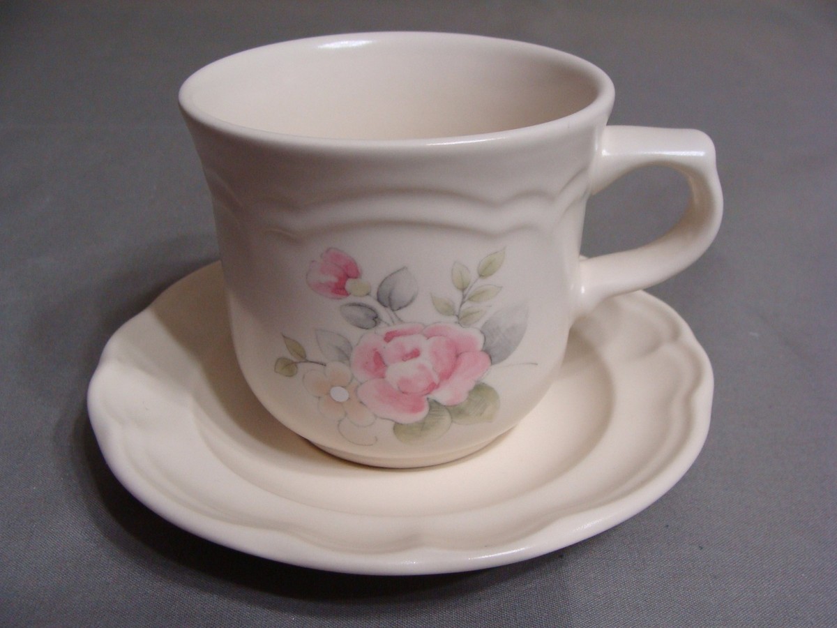 Vintage Pfaltzgraff Pfaltzgraff Tea Rose Pfaltzgraff Cups Saucers