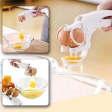 Egg Shell Cracker Handheld Plastic Egg Breaker Egg Opener Creative Egg Separator