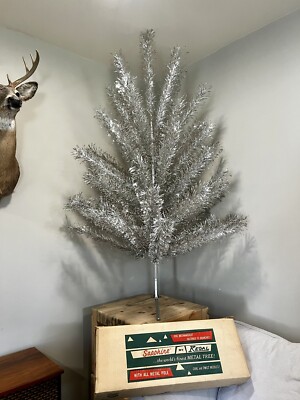 Sapphire By Regal 6.5  Silver Aluminum Christmas Tree 53 Branches