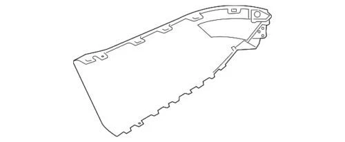 Genuine Land-Rover Side Molding LR105086