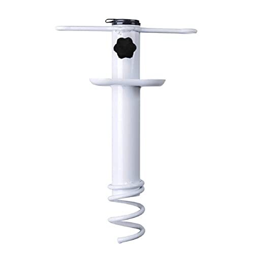 Beach Umbrella Sand Anchor Metal Heavy Duty Outdoor Umbrellas Base Ground - Picture 2 of 7