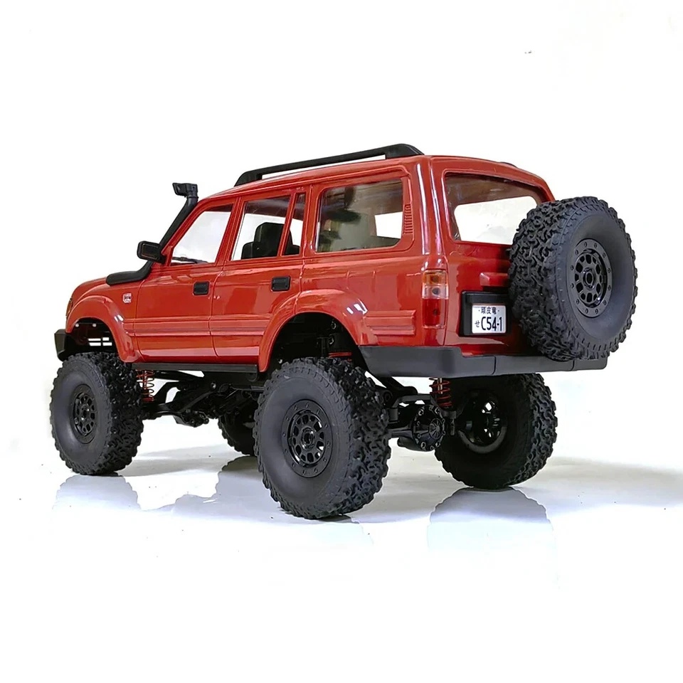Caminhão de controle remoto 4x4 Off Road Rock Car 2.4HGz escala 1/16 rastreador de controle remoto WPL C54-1 RTR - Imagem 2 de 4