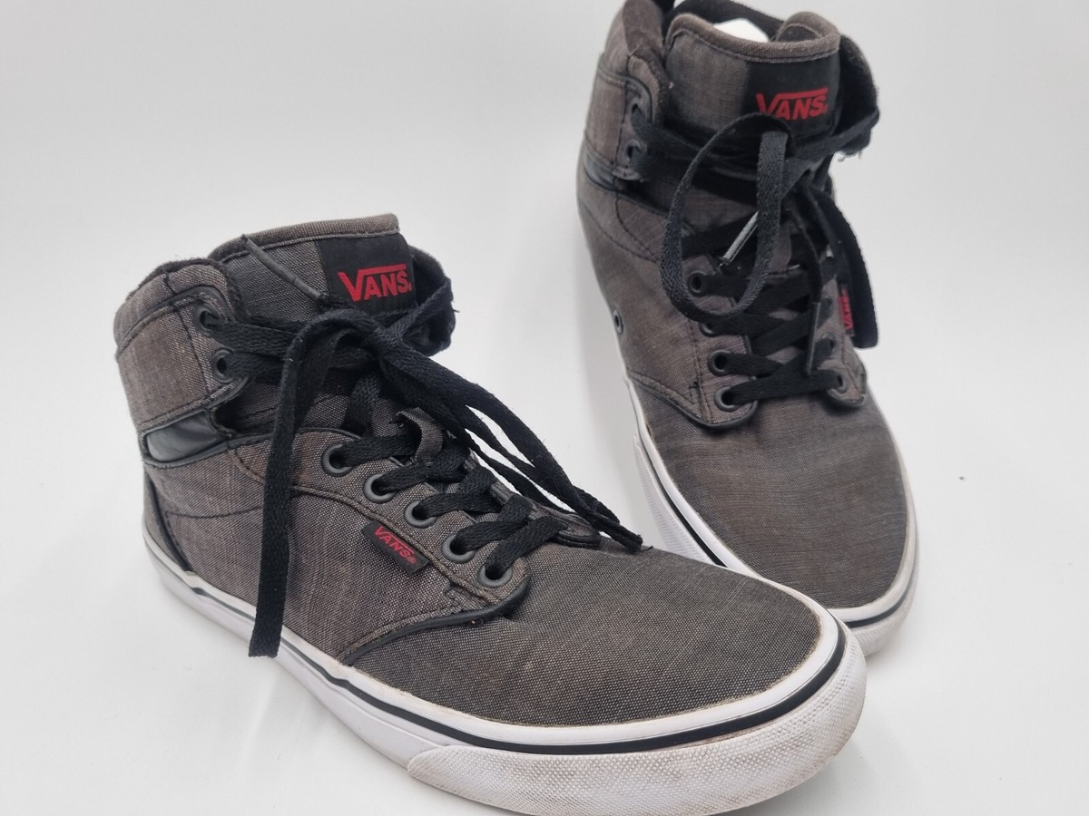 Vans Mens Atwood Hi Textile High Top Skate Shoes Runners Size AUS