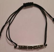 2x Bracelet Best Friend  Promise Charm Wish You Me Bracelet Women Men Gift UK