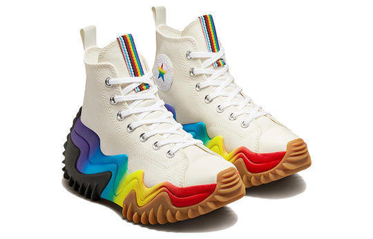 Converse Unisex Adults Run Star Motion PRIDE White/Multi Converse Unisex Adults Run Star Motion PRIDE White/Multi