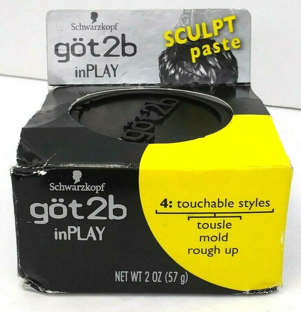 Got2b Inplay Hair Sculpting Paste, 2 oz eBay