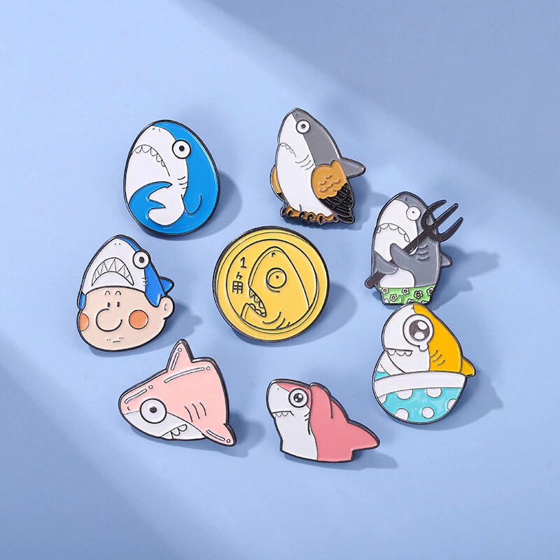 Shark brooch cheap