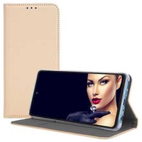 SchutzhüLle Bookstyle FüR Samsung Galaxy A34 5G (SM-A346, 6.5'') (Gold) Tasche