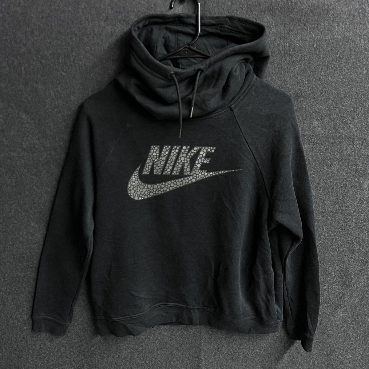 nike women's metallic rally hoodie