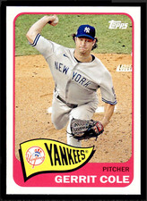 2021 Topps Gerrit Cole 1965 Topps Redux #T65-35 - New York Yankees