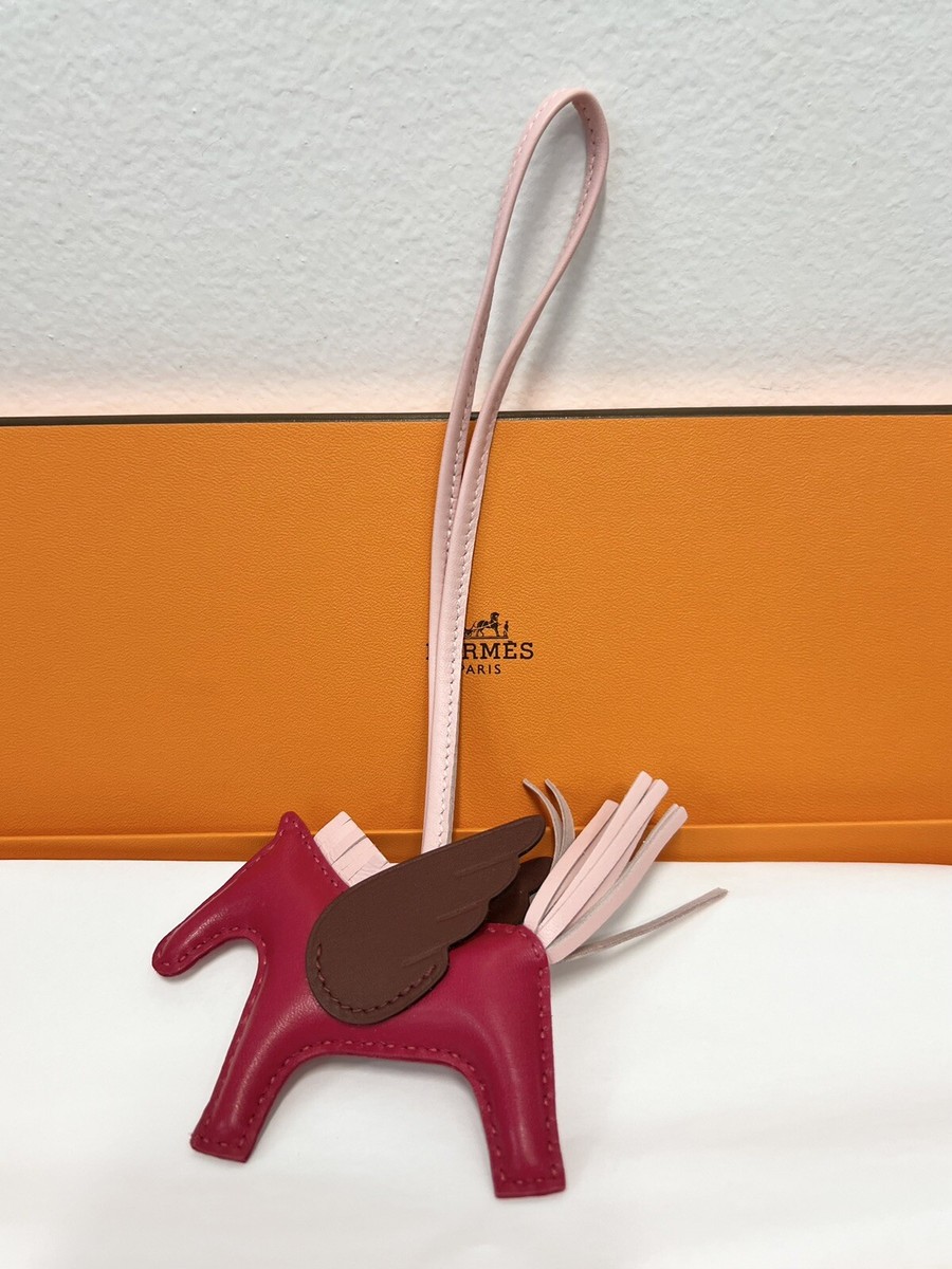 バッグチャーム HERMES-Milo Lambskin XX Rodeo HERMES RODEO PEGASUS Milo Small Lambskin AW Framboise/Rose