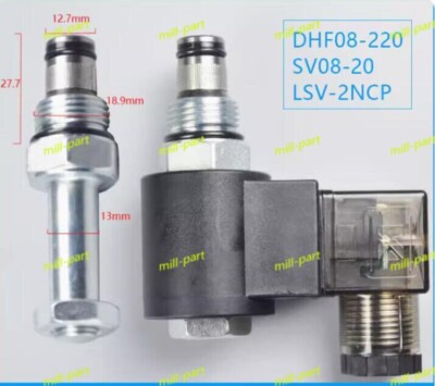 2 Way Hydraulic Norrnally Closed Cartridge Solenoid Valve DHF08-220 SV08-20NCP