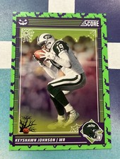 KEYSHAWN JOHNSON 2024 Panini Score Halloween Green Bats #224 New York Jets