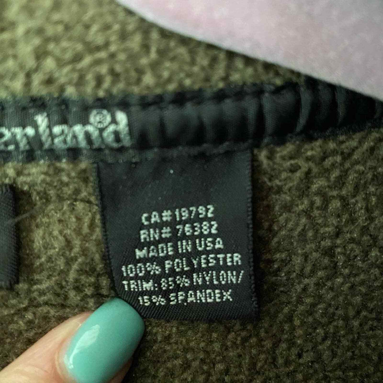 Timberland Performance Active Comfort Fleece Fron… - image 3