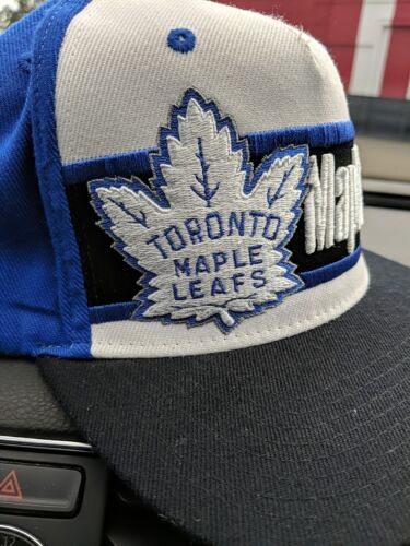 Toronto Maple Leafs Zephyr Nhl Hat Slider Adjustment Block Lettering - Picture 4 of 8