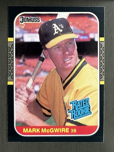 1987 Donruss - Rated Rookie Mark McGwire #46