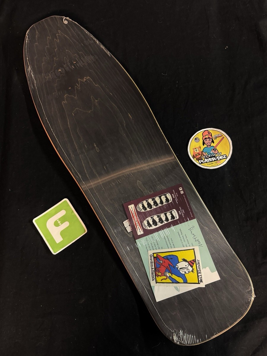 RARE Neil Blender G&S Faces Black Gordon & Smith Skateboard Deck