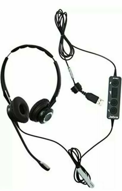 Jabra Biz 2400 II Duo CC Wired Headset 