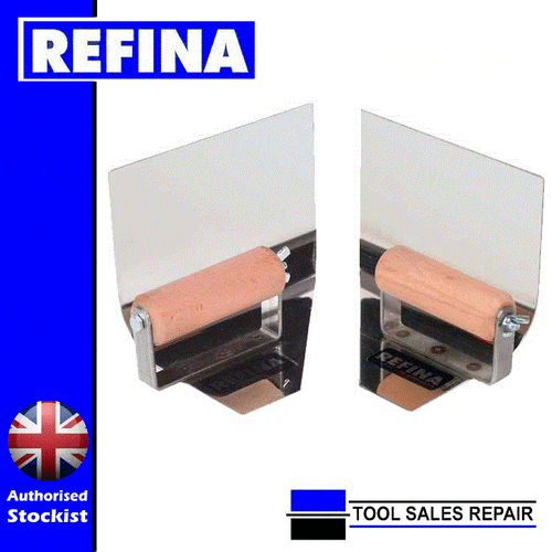 Refina Mitred Coving Cove Trowels 1", 1 1/2", 2" Radius - 第 1/4 張圖片