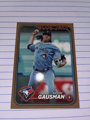 Kevin Gausman 2024 Topps Series 1 Gold Border Parallel /2024 SP