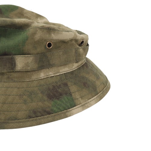 (Camouflage) Cappello Boonie con Fibbia Regolabile Tesa Corta Impermeabile Oxford - Foto 14 di 24