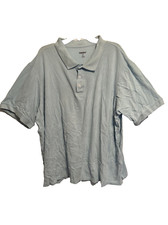 King Size 59-5279-1 Men's SS Polo Shirt, Blue, 3XLT