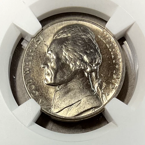 1973 D 5c Jefferson Nickel NGC MS65 5FS Toner