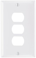 Legrand-pass & Seymour K3w Plastic Despard Opening Wall Plate Three Horizonta... Legrand-pass & Seymour K3w Plastic Despard Opening Wall Plate Three Horizonta...
