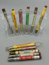 Vintage Lot Advertising BULLET PENCIL & PENS