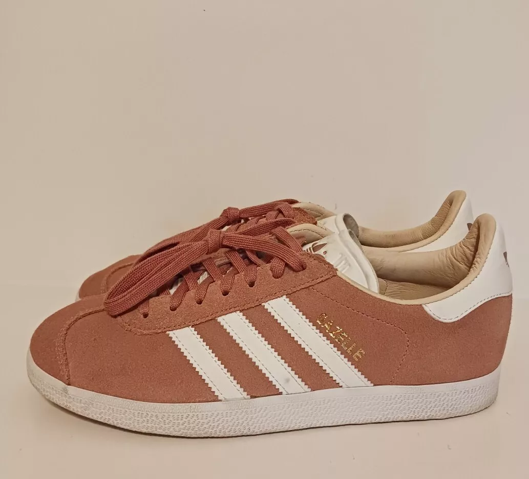 Adidas Originals CQ2186 Pink Sneaker Shoes Lace Up Size 7 | eBay